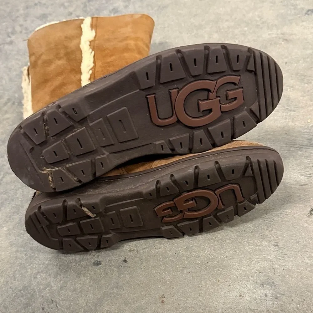 UGG Tan Shearling Winter Boots
